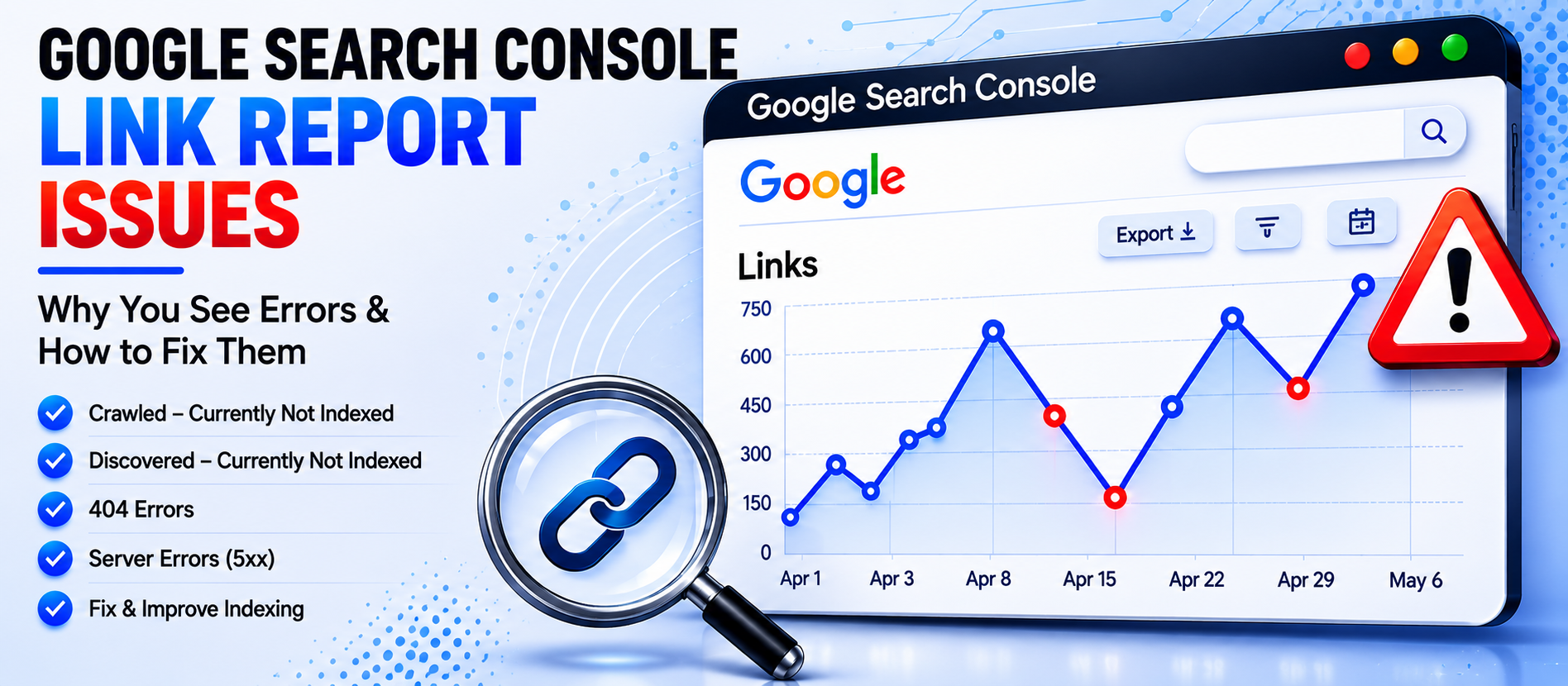 Why Google Search Console Link Reports Sometimes Show Old or Missing Data