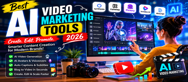 Best AI Video Marketing Tools in 2026: Smarter Content Creation for Modern Brands