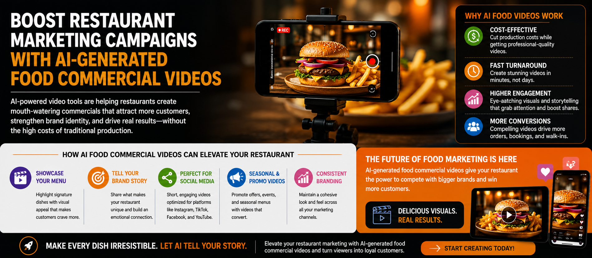 How AI-Generated Food Commercial Videos Are Transforming Restaurant Marketing