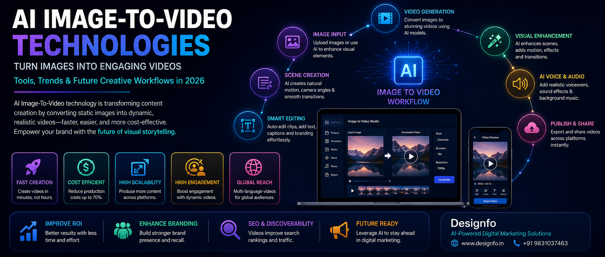 Top 5 AI Image-To-Video Technologies In 2026: Tools, Trends And Future Creative Workflows