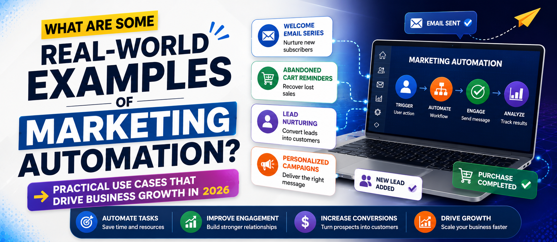 What Are Some Real-World Examples of Marketing Automation? Practical Use Cases That Drive Business Growth in 2026