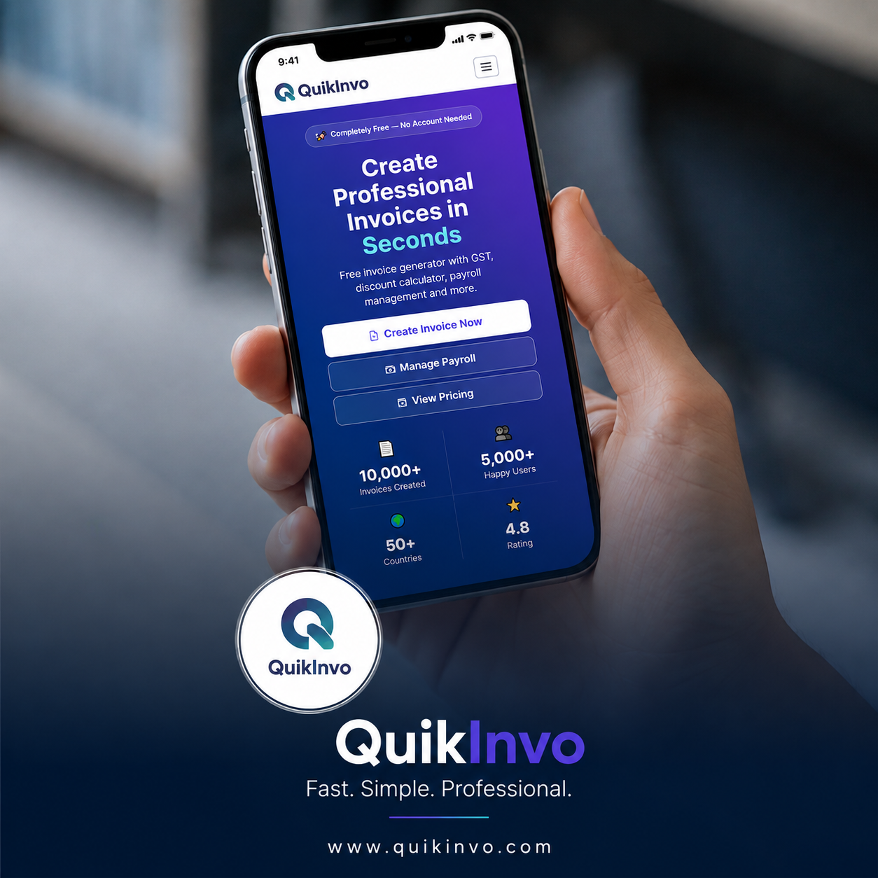 Free Invoice Generator and Income Tax Calculator